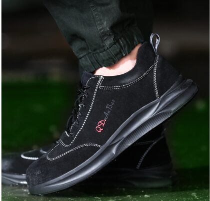Men's Anti-smash And Anti-puncture Safety Work Shoes