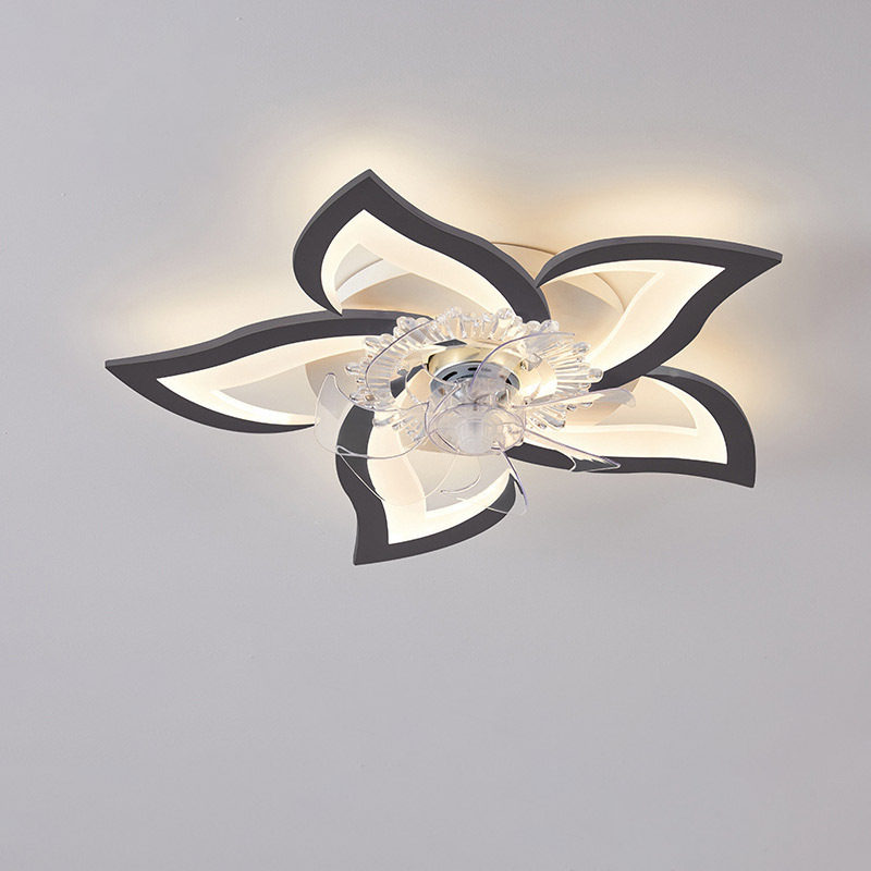 Modern Simple Living Room Light New Quiet Bedroom Ceiling Fan Light - Image 9