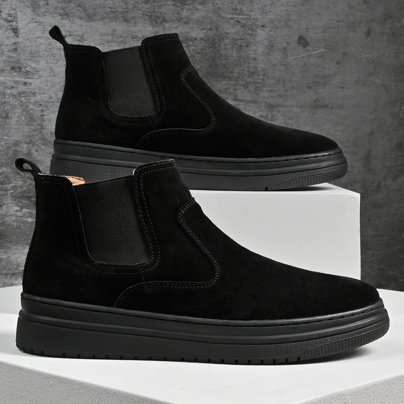 Men's Martin Boots Genuine Leather Mid-top — изображение 6