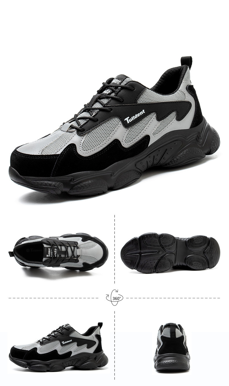 Men's And Women's Same Style Anti-smash And Anti-stab Safety Shoes - Image 6