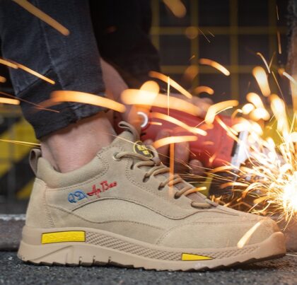 Casual Men's Breathable Labor Puncture-proof Safety Shoes