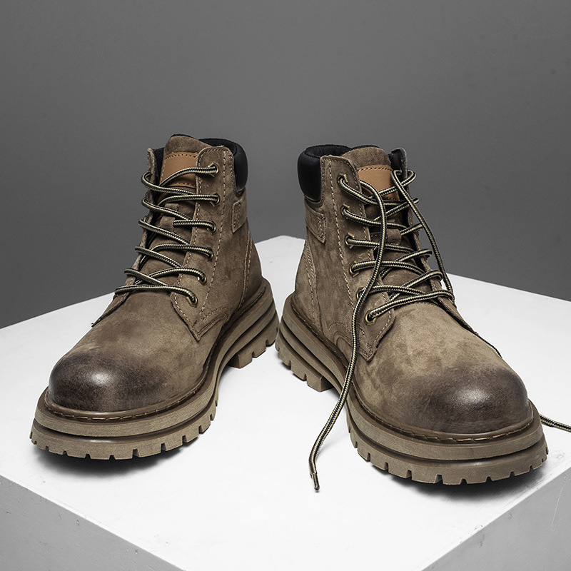 Martin Boots Men's Autumn And Winter Retro British Style - Image 2