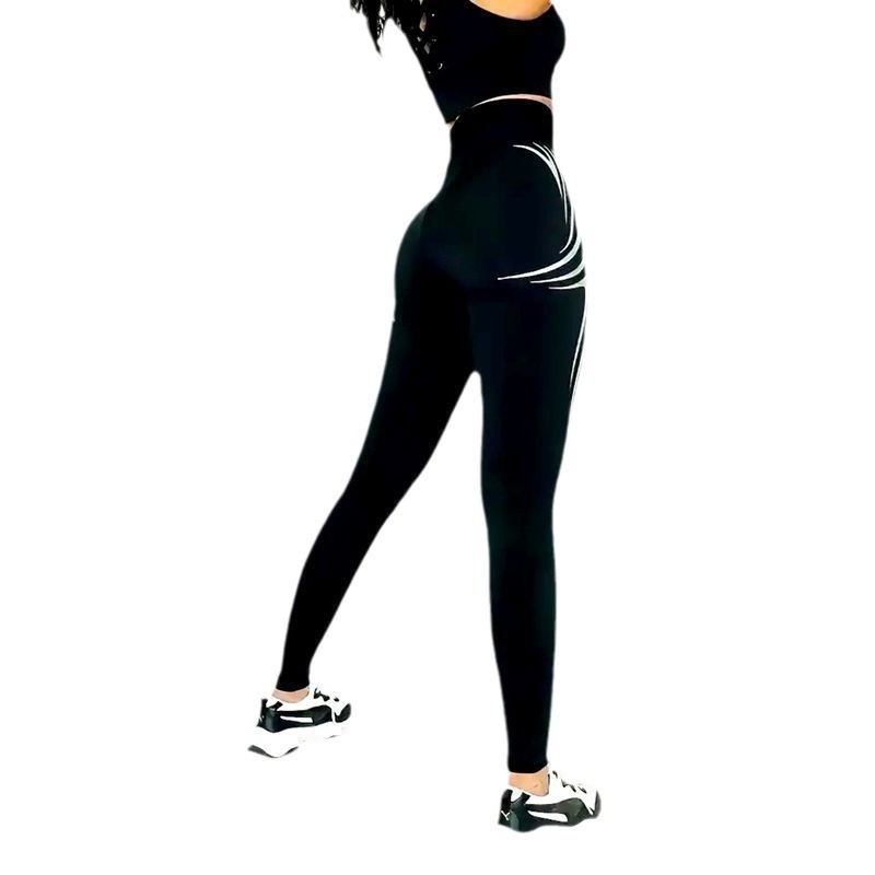 New Seamless Black Yoga Pants Women — изображение 5