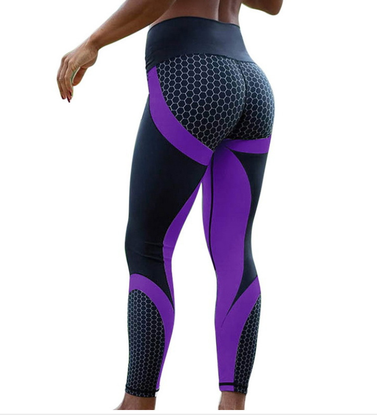 Yoga Fitness Leggings Women Pants Fitness Slim Tights Gym Running Sports Clothing – Bild 9