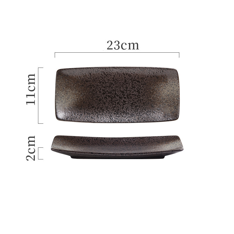 Japanese Ceramic Plates Sushi Dish Tableware Tray Cutlery — изображение 8