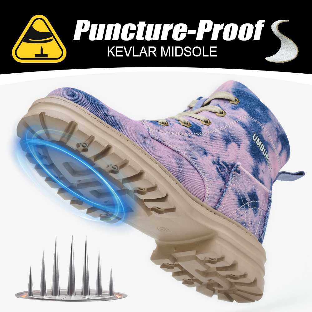 Women's Comfortable Breathable And Anti Smashing Safety Shoes — изображение 7