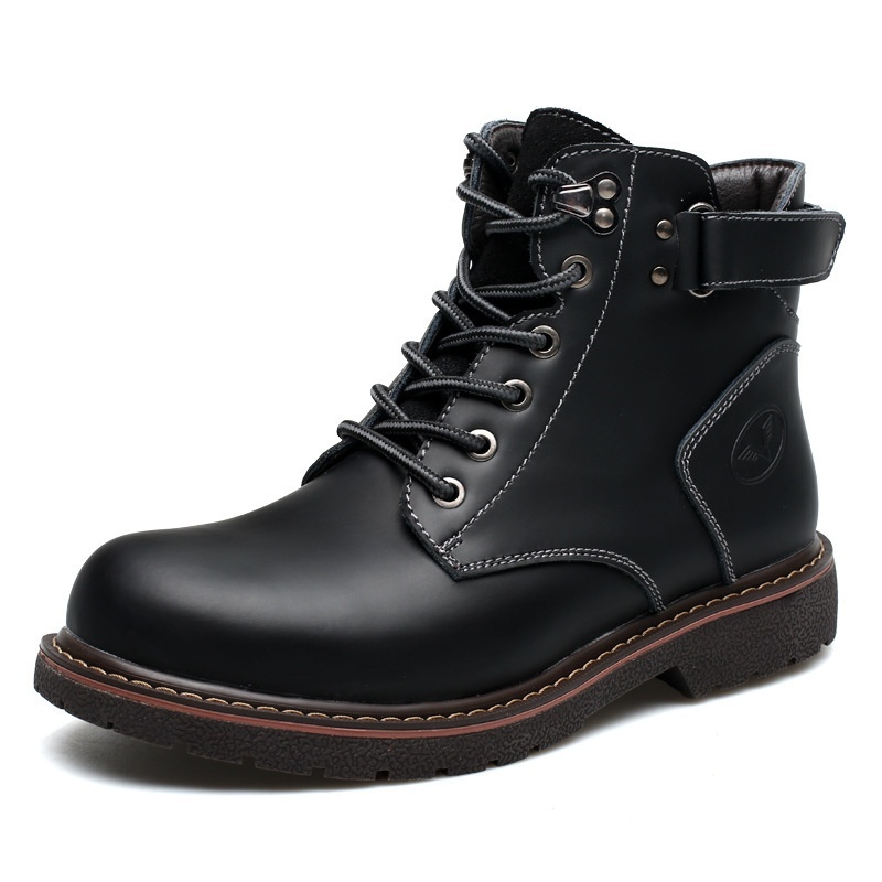 British Men Fleece-lined Martin Boots Casual Mid-top — изображение 4