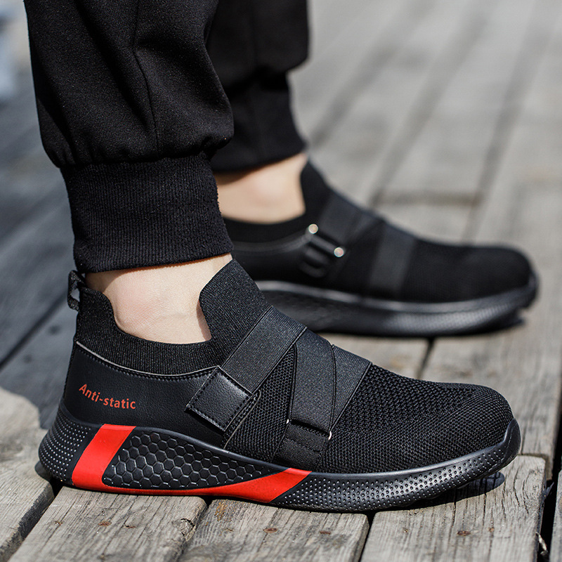 Anti-static New Attack Shield And Anti-stab Wear-resistant And Lightweight Breathable Work Safety Protective Footwear — изображение 4