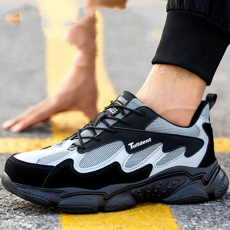 Men's And Women's Same Style Anti-smash And Anti-stab Safety Shoes - Image 4