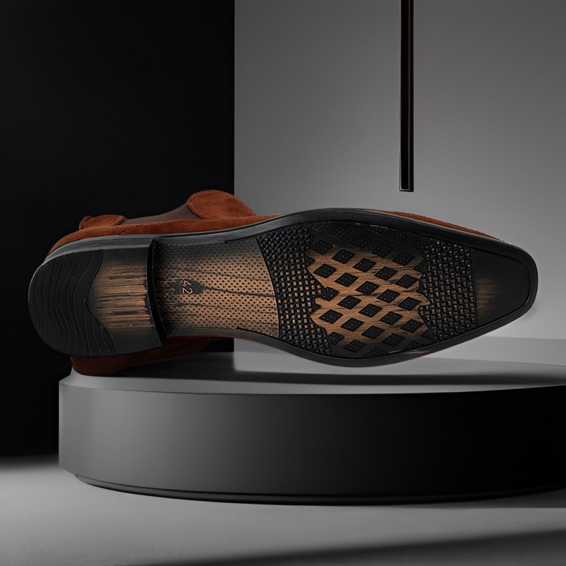 Fashion European And American Style Men's Short Boots – Bild 4