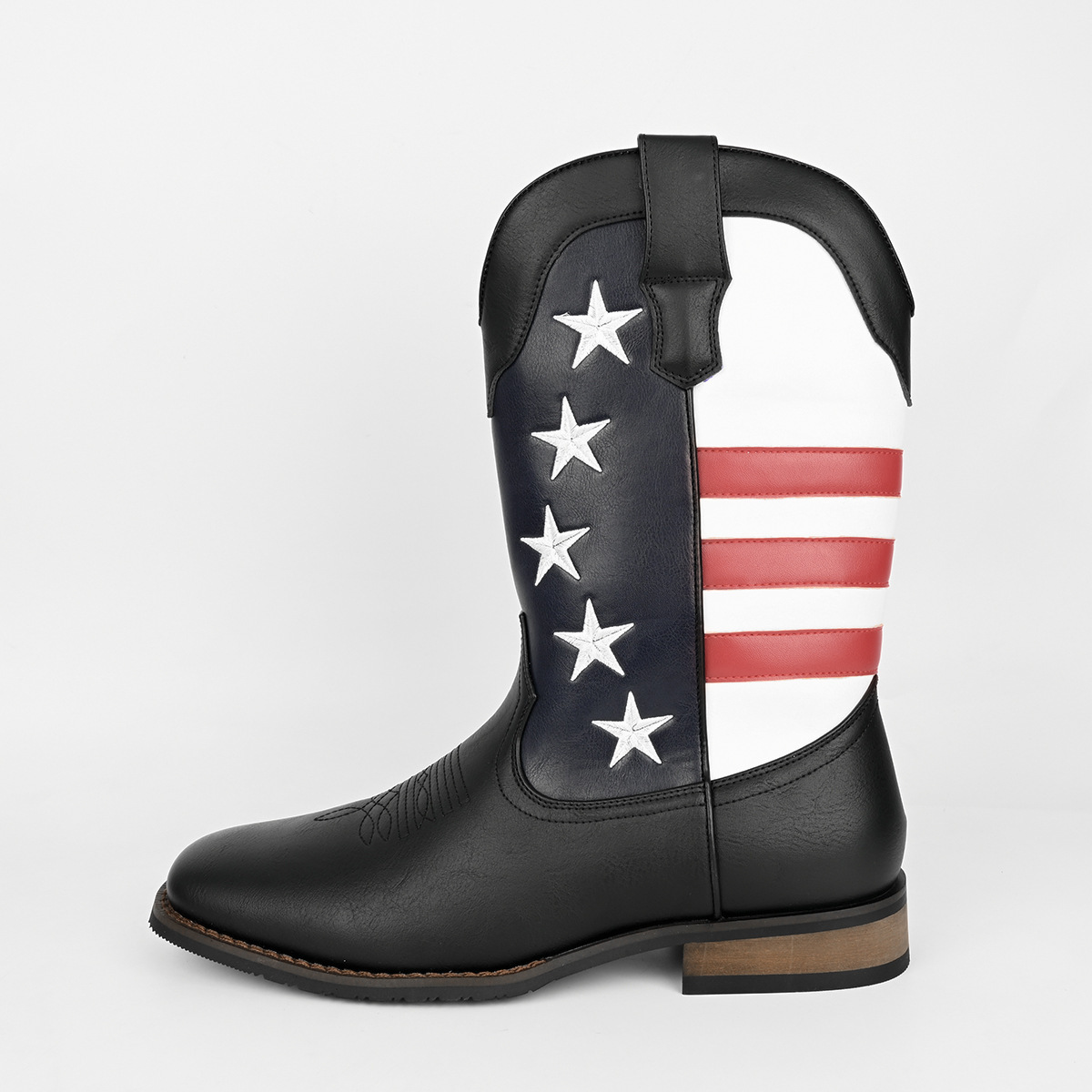 Five-pointed Star Suit Men's Western Cowboy Boot – Bild 2