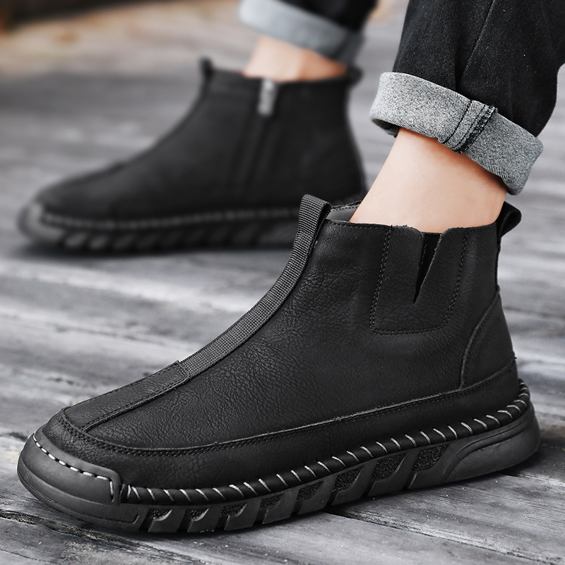 Slip-on High-top Casual Martin Boots – Bild 4
