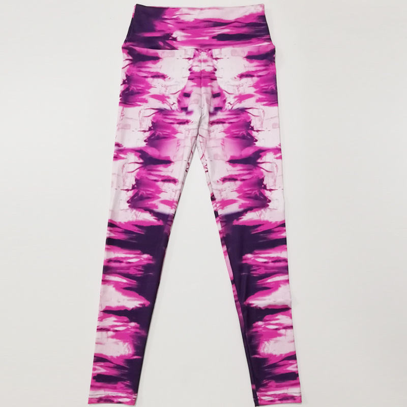 Gradient digital print yoga pants - Image 4