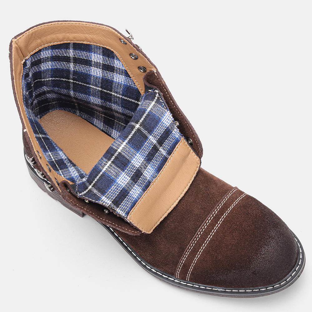 Men's Martin Top Layer Cowhide Boots - Image 8