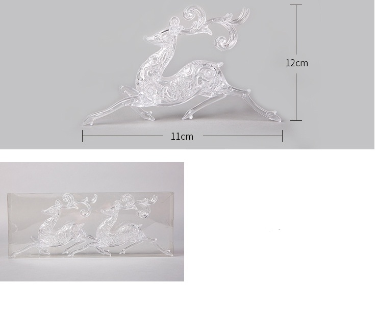 Christmas Ornaments Cute Gifts Reindeer Balls Stars Gingerbread Man Christmas Pendant Ornaments Charm - Image 9