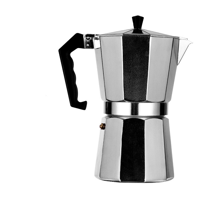 Aluminum Moka Pot Octagonal Coffee Pot Cup Aluminum Coffee Moka Pot Aluminum — изображение 6