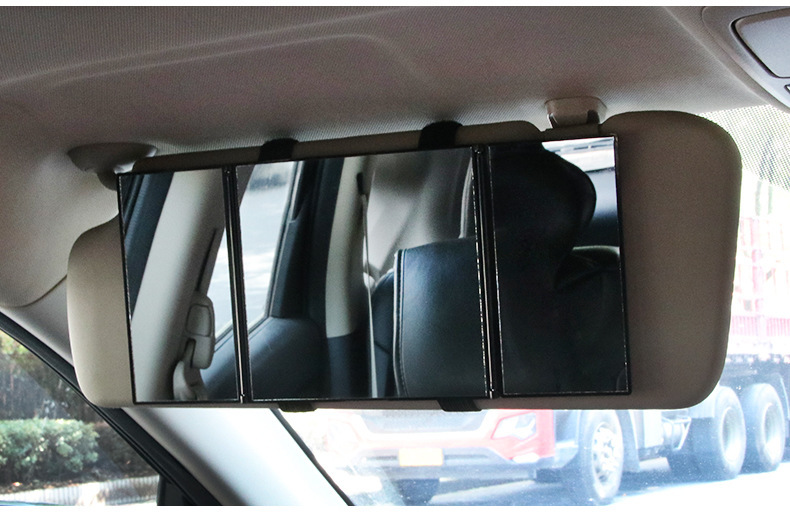 Portable Carry-on Small Car Visor Grooming Mirror - Image 3