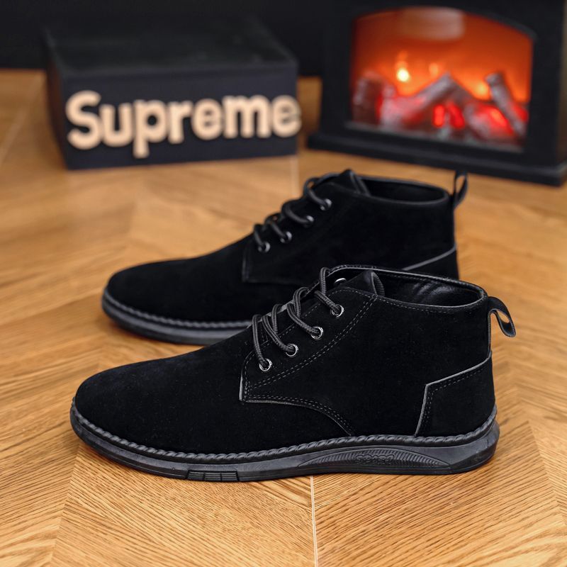 British Style Outdoor Student Casual High-top All-matching Trendy Men's Martin Boots — изображение 8