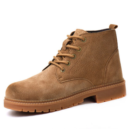 Men's safety shoes, ultra-light soft sole, anti-smash and anti-puncture