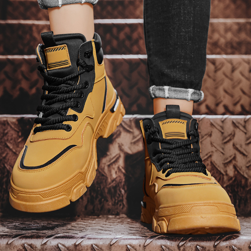 Men's Martin Boots Spring And Autumn British Style - Image 3