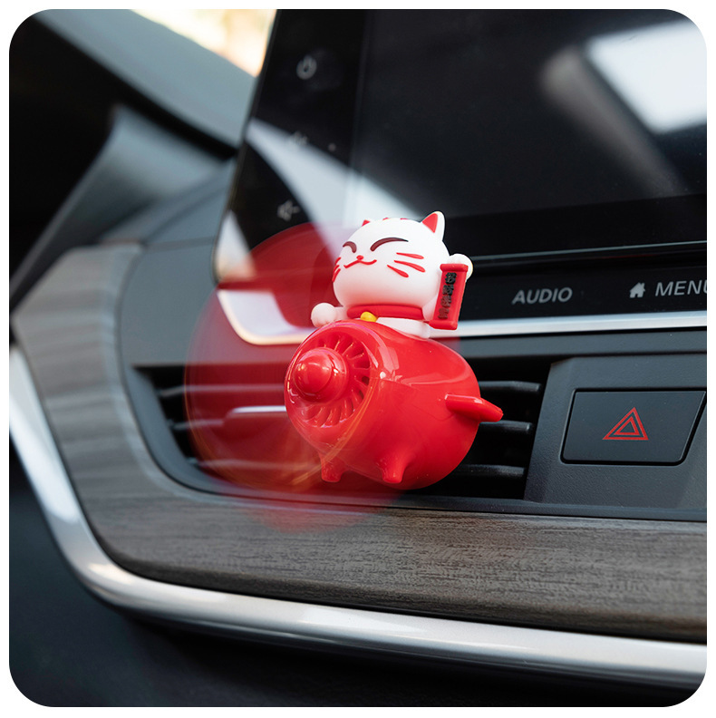 Car Cartoon Air Outlet Aromatherapy To Remove Odor Cute Ornaments - Image 4
