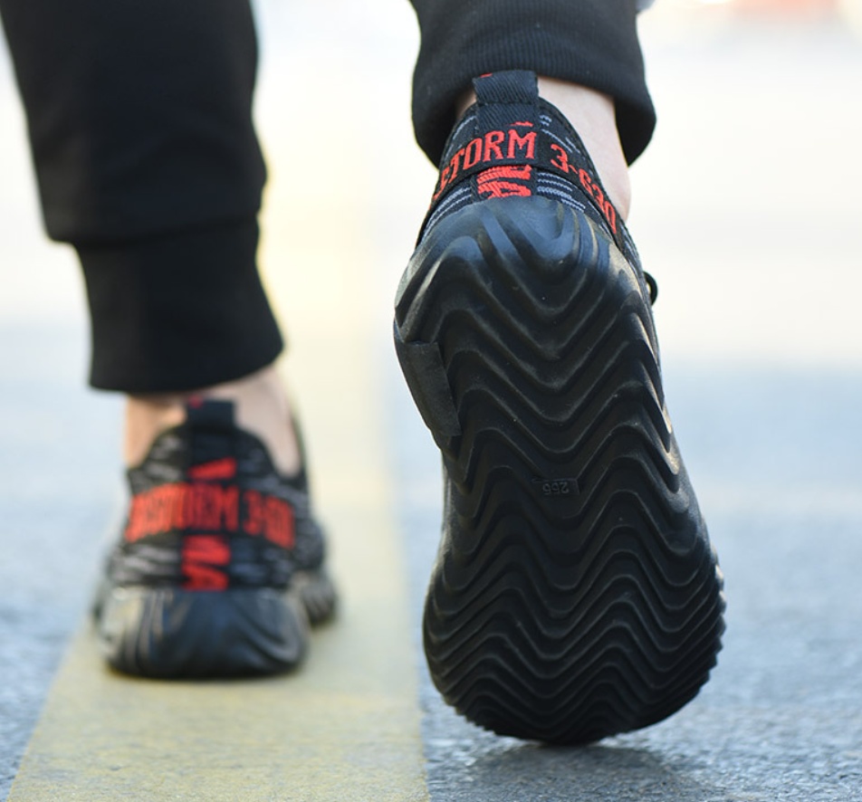 Flying woven mesh safety shoes – Bild 6