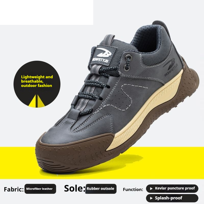 Flyknit Safety Comfortable Breathable Work Shoes – Bild 2