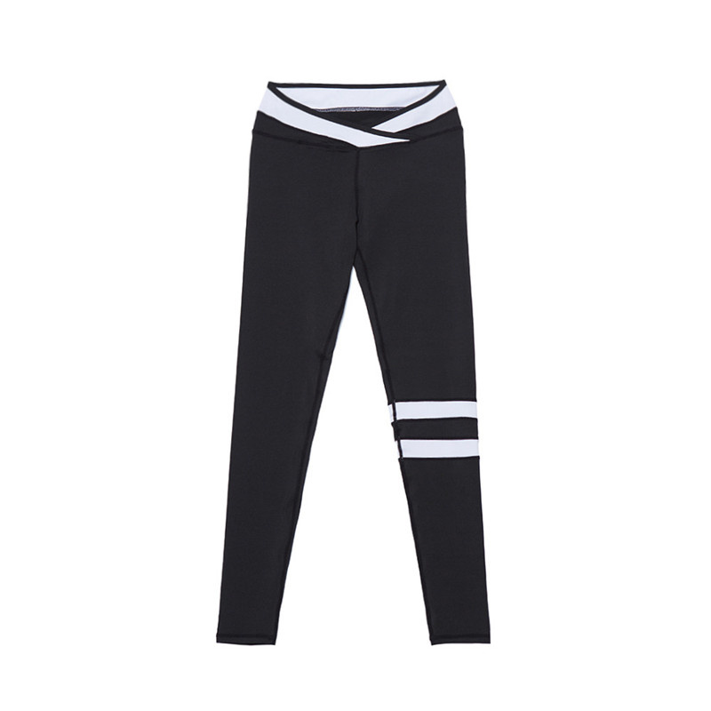 Tight-fitting sweatpants cross-waist yoga pants - Image 6