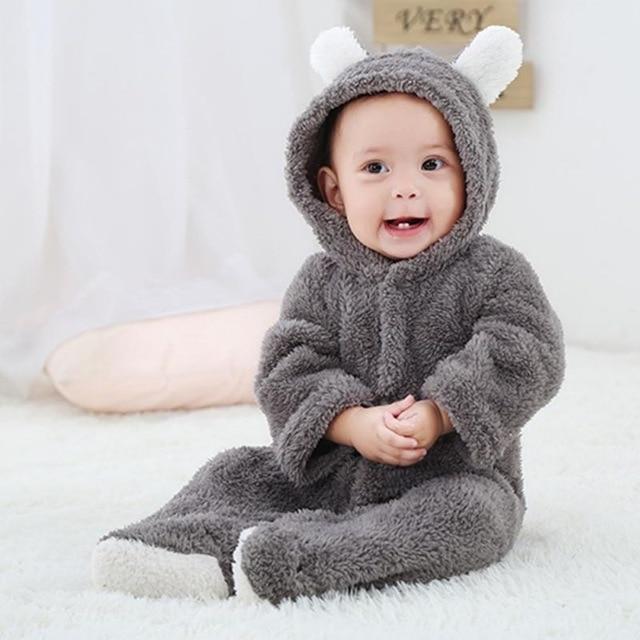 Cute Baby Winter Romper - Image 3