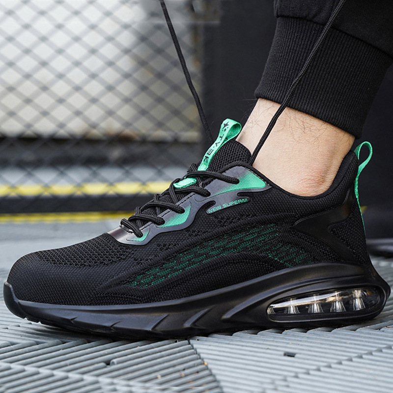 Air Cushion Smash-proof And Wear-resistant Safety Shoes – Bild 4