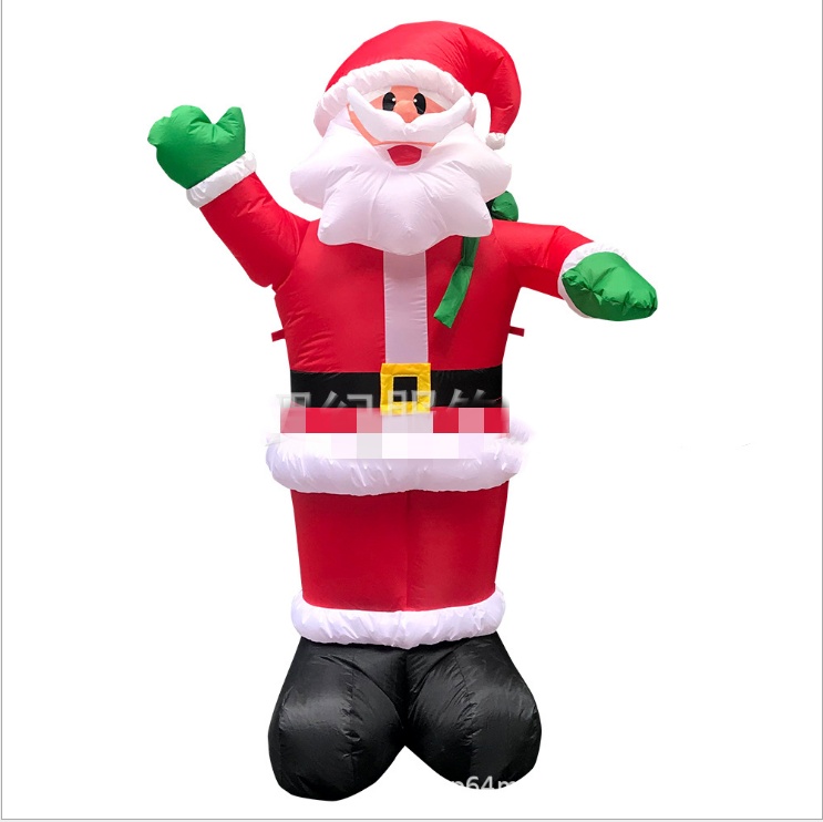 Giant Arch Santa Claus Snowman Inflatable Garden Yard Archway Christmas Ornaments Xmas New Year Festival Party Props Decor - Image 4