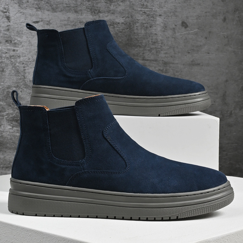 Men's Martin Boots Genuine Leather Mid-top — изображение 9