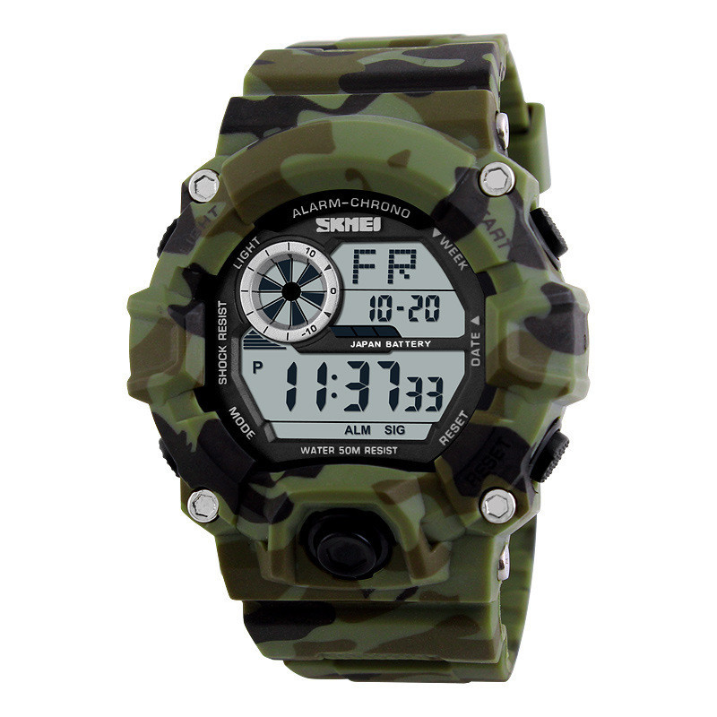 Waterproof Multifunctional Mountaineering Student Electronic Watch - Image 6