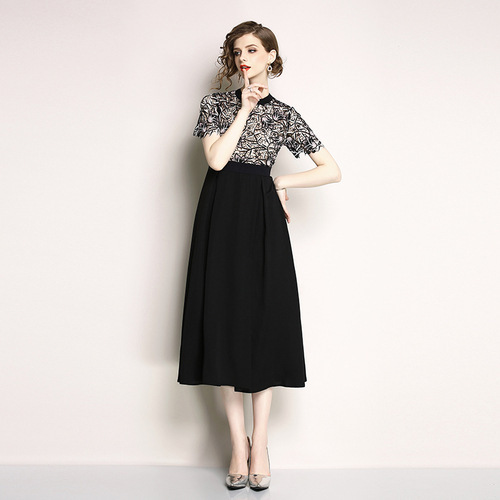The same high-end lace short sleeve - Image 2