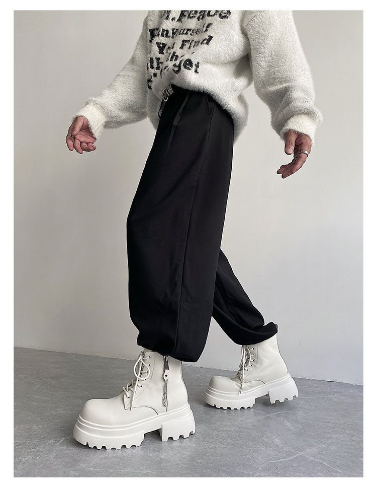 Autumn And Winter Leather Martin Boots High-top Leather Shoes Men's Shoes Fleece-lined - Image 9