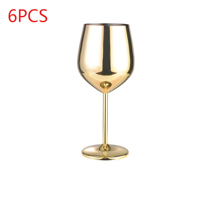 Stainless steel wine glass — изображение 10