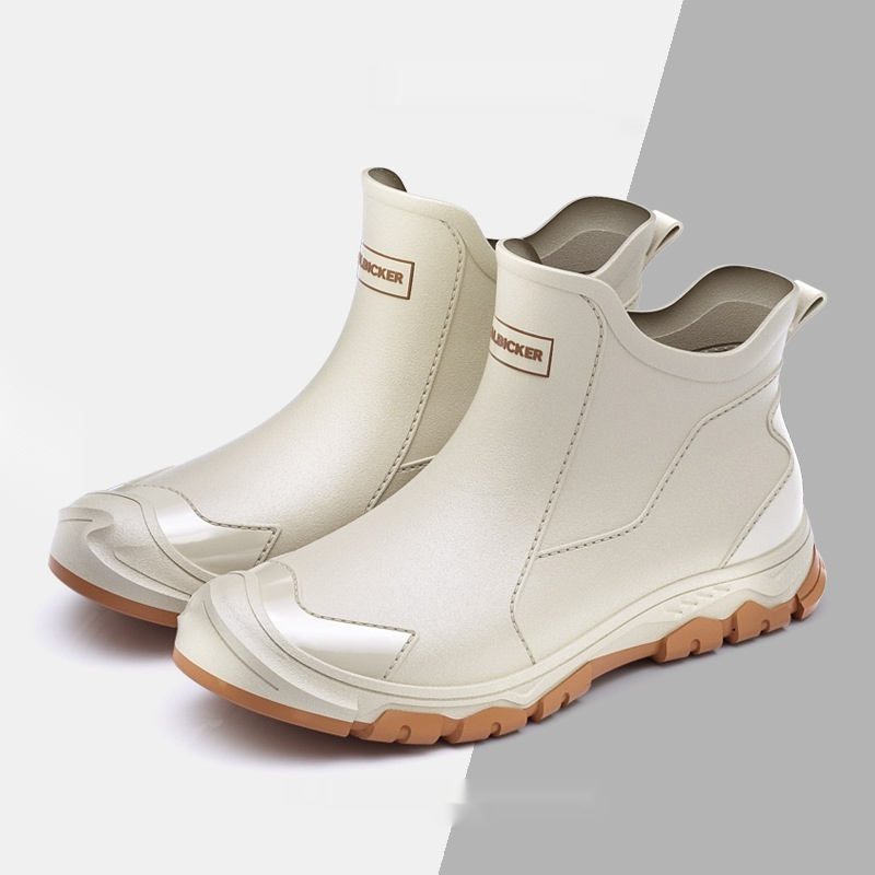 Fashion Non-slip Flat Short Rubber Boots Men - Image 7