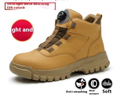 High Top Safety Shoes For Men All Seasons Anti-smash And Anti-puncture – Bild 5