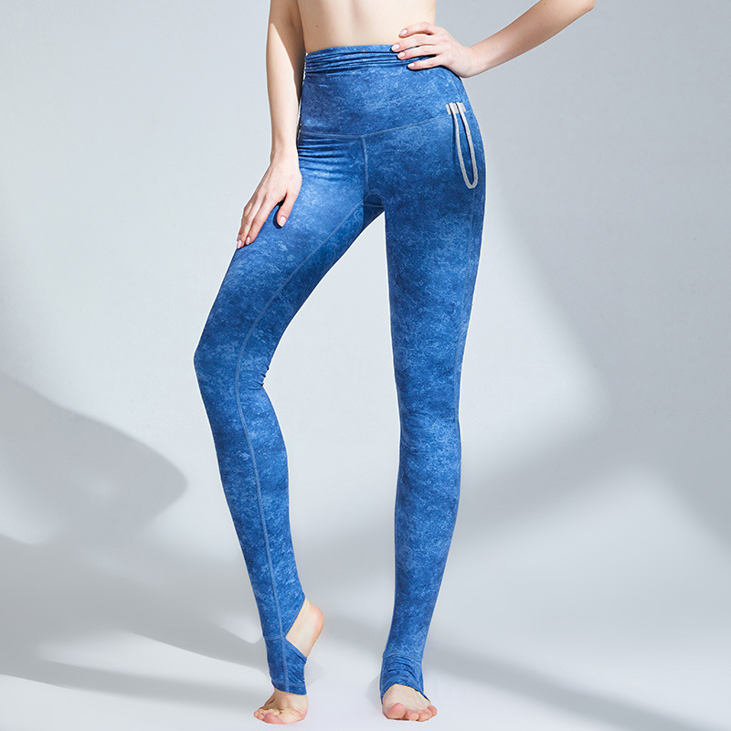 Drawstring Foot Exercise Fitness Yoga Pants – Bild 3