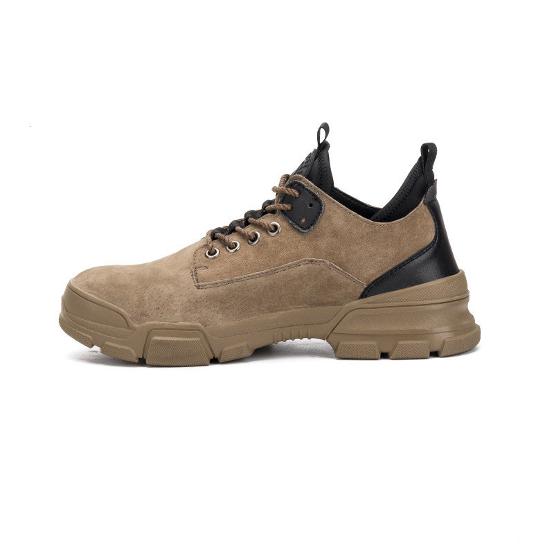 Casual soft low-top wear-resistant work safety hiking shoes