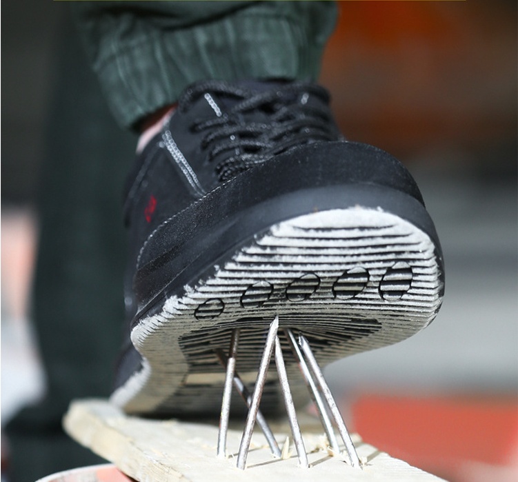 Men's Anti-smash And Anti-puncture Safety Work Shoes - Image 4