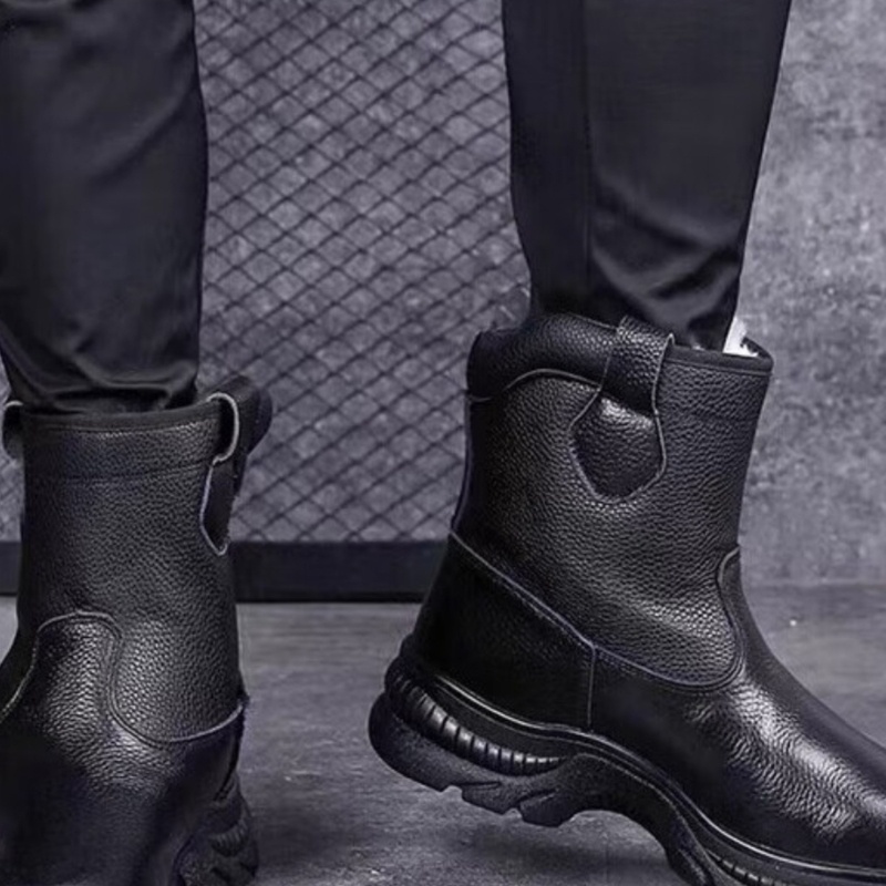 Minus 40 Degrees Cold-proof Cotton-padded Shoes Waterproof Non-slip Thick Boots – Bild 2