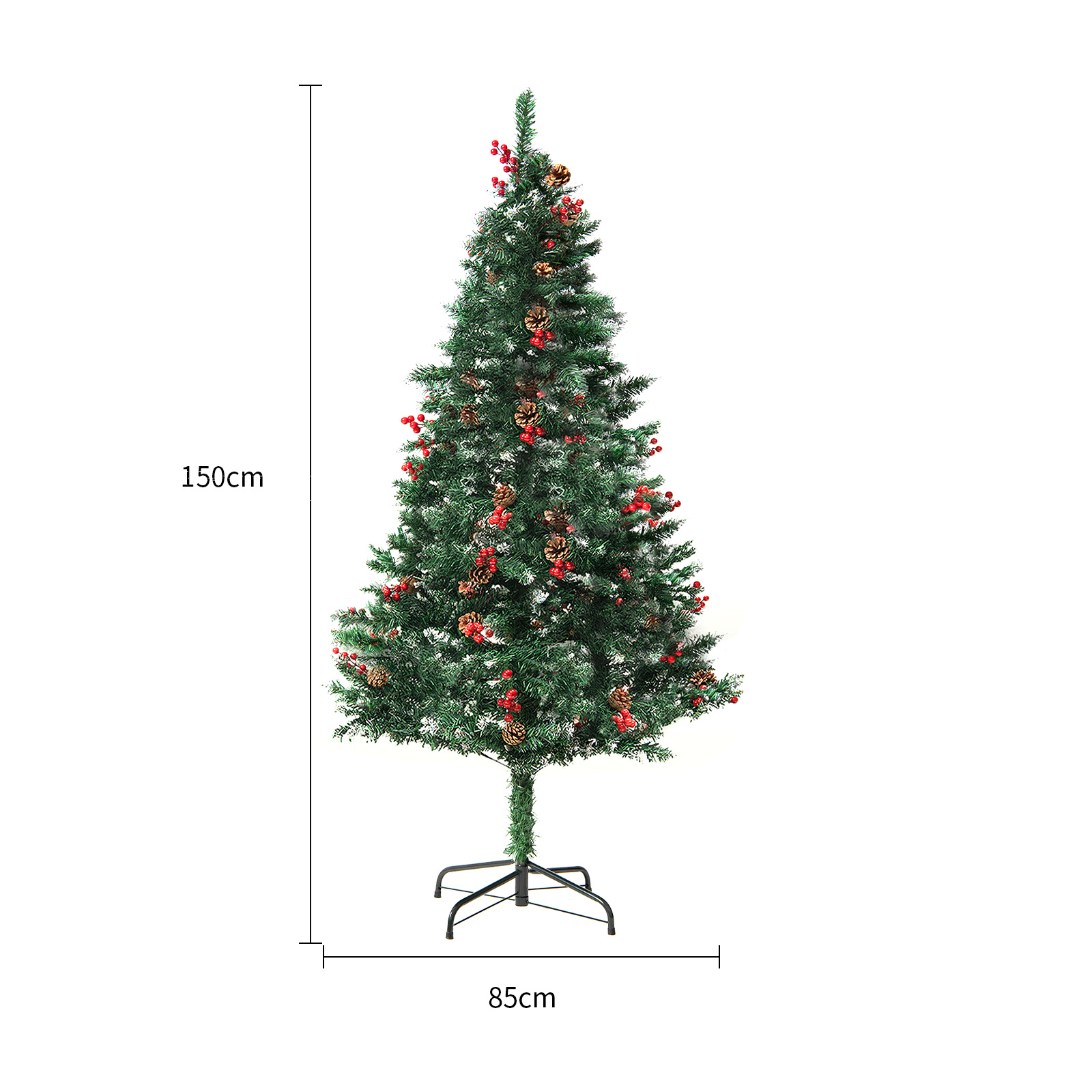 Christmas Tree PVC Artificial Snow Christmas Tree Mall Window Decoration Tree Cedar Christmas Tree Christmas Decoration Supplies – Bild 10