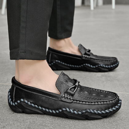 Driving Trendy Beanie Shoes Men's Cross-border Plus Size Loafers