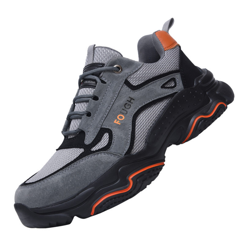 Men's Steel Toe Breathable Comfortable Safety Shoes - Image 3