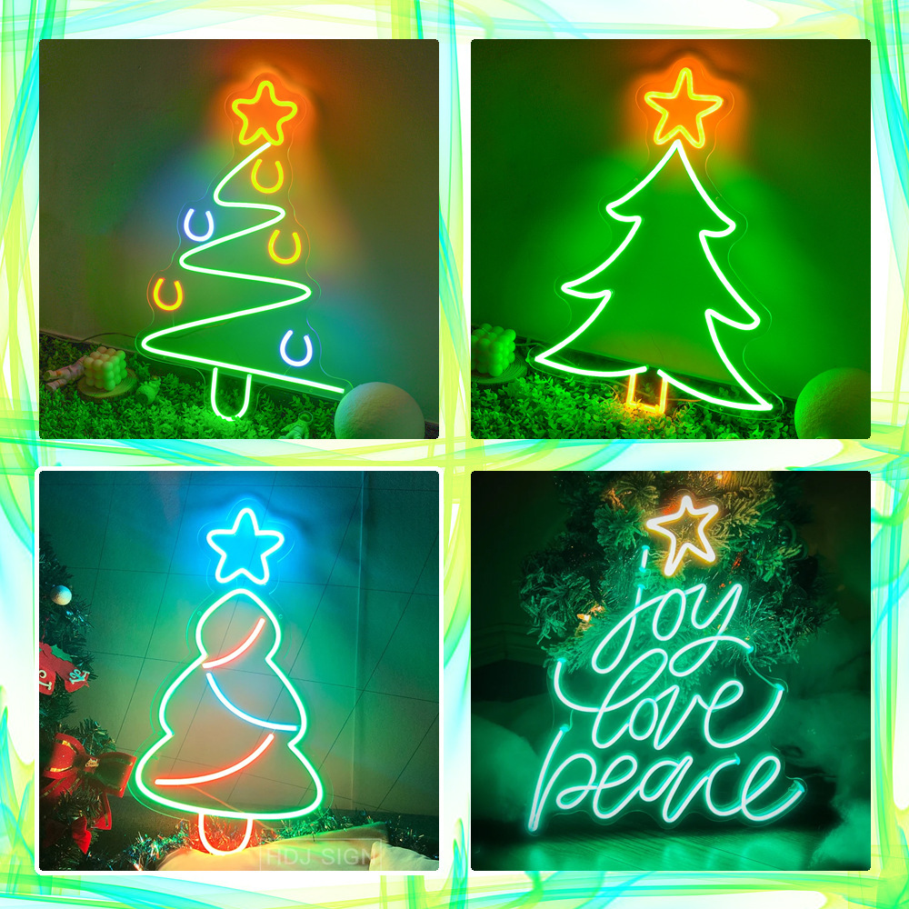 Christmas Style Neon Atmosphere Decoration — изображение 2