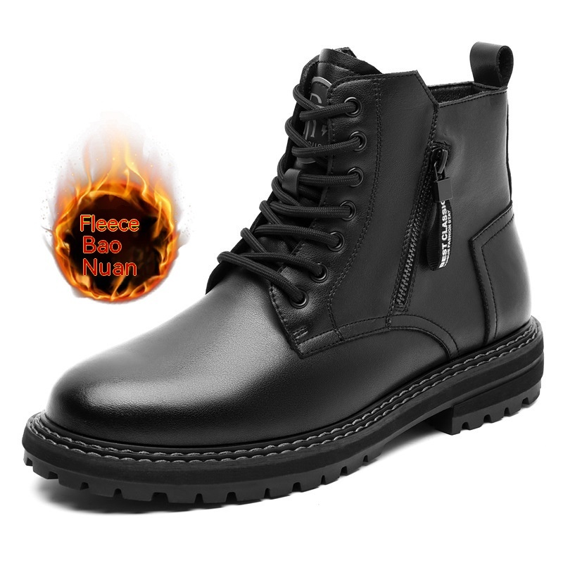 Dr Martens Boots Men's Trendy Plus Velvet Working Wear — изображение 4