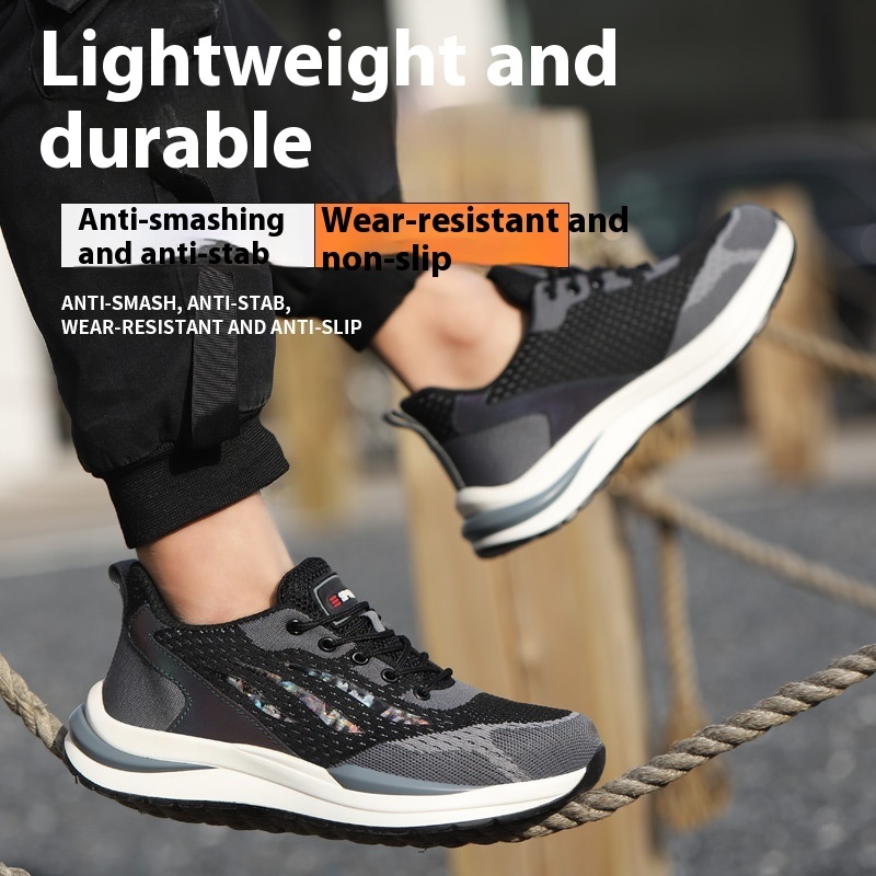 Men's Anti-smash And Anti-puncture Protection Electrician Insulated Safety Shoes — изображение 5