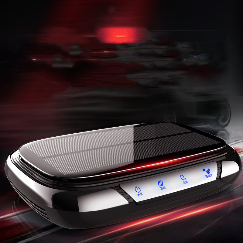Solar Car Air Purifier Ozone Sterilization And Odor Removal - Image 3