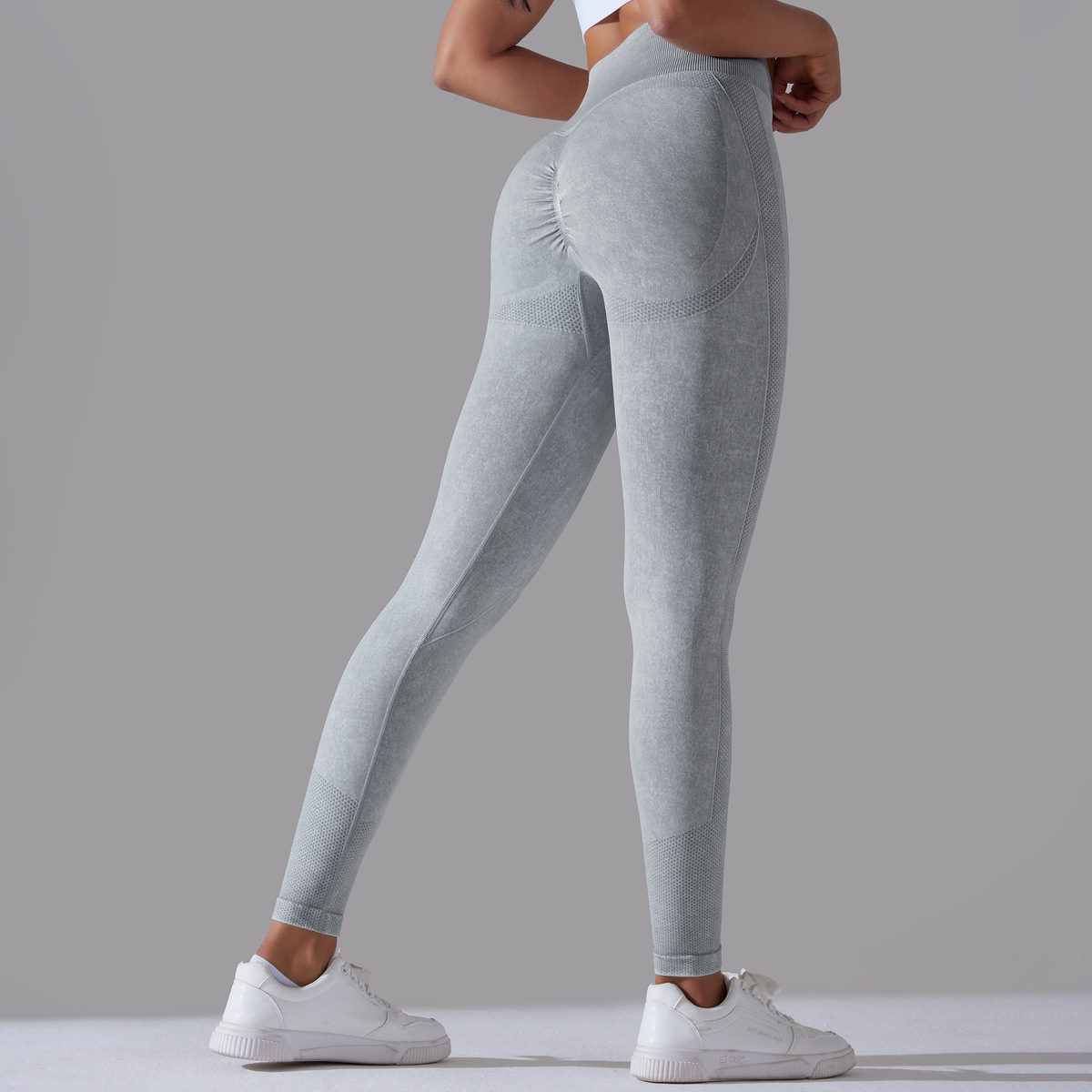 Skinny Peach Hip Raise Yoga Pants - Image 10